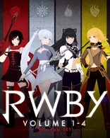 RWBY Volume 1-4 (Blu-ray Movie)