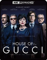 House of Gucci 4K Blu-ray