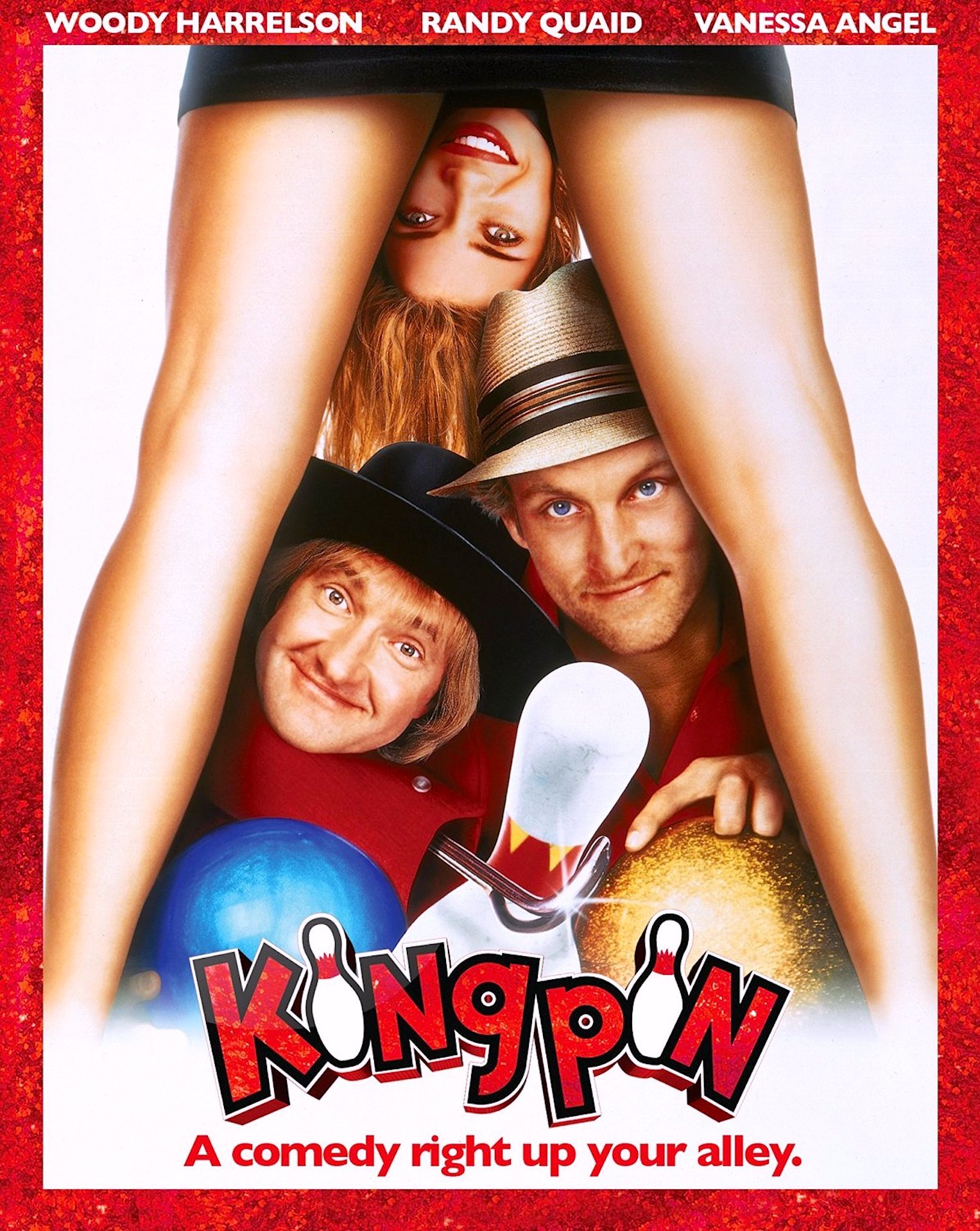 Kingpin Movie POSTER 27 x 40 Woody Harrelson A Randy Quaid