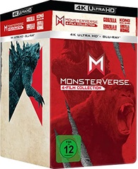 Monsterverse: 4-Film Collection Blu-ray (SteelBook) (Germany)