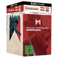 輸入洋画Blu-rayDisc　MONSTERVERSE 4-FILM COLLECTION 4K ULTRA HD + BLU-RAY STEELBOOK [輸入盤] MonsterVerse: 4-Film Collection 4K Blu-ray (Zavvi Exclusive