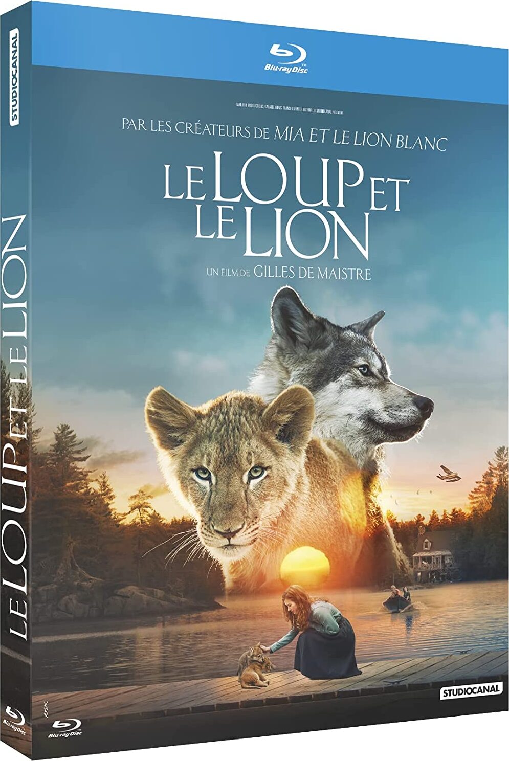 Le Loup et le Lion Blu-ray (The Wolf and the Lion) (France)