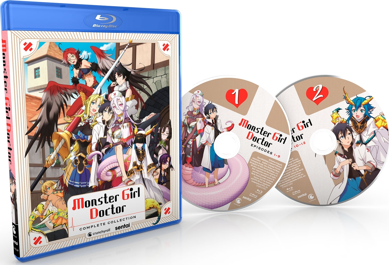 Monster Girl Doctor: Complete Collection Blu-ray (モンスター娘のお医者さん / Monster  Musume no Oishasan)