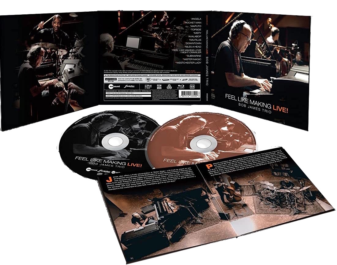 Bob James Trio: Feel Like Making LIVE! Blu-ray (DigiPack)