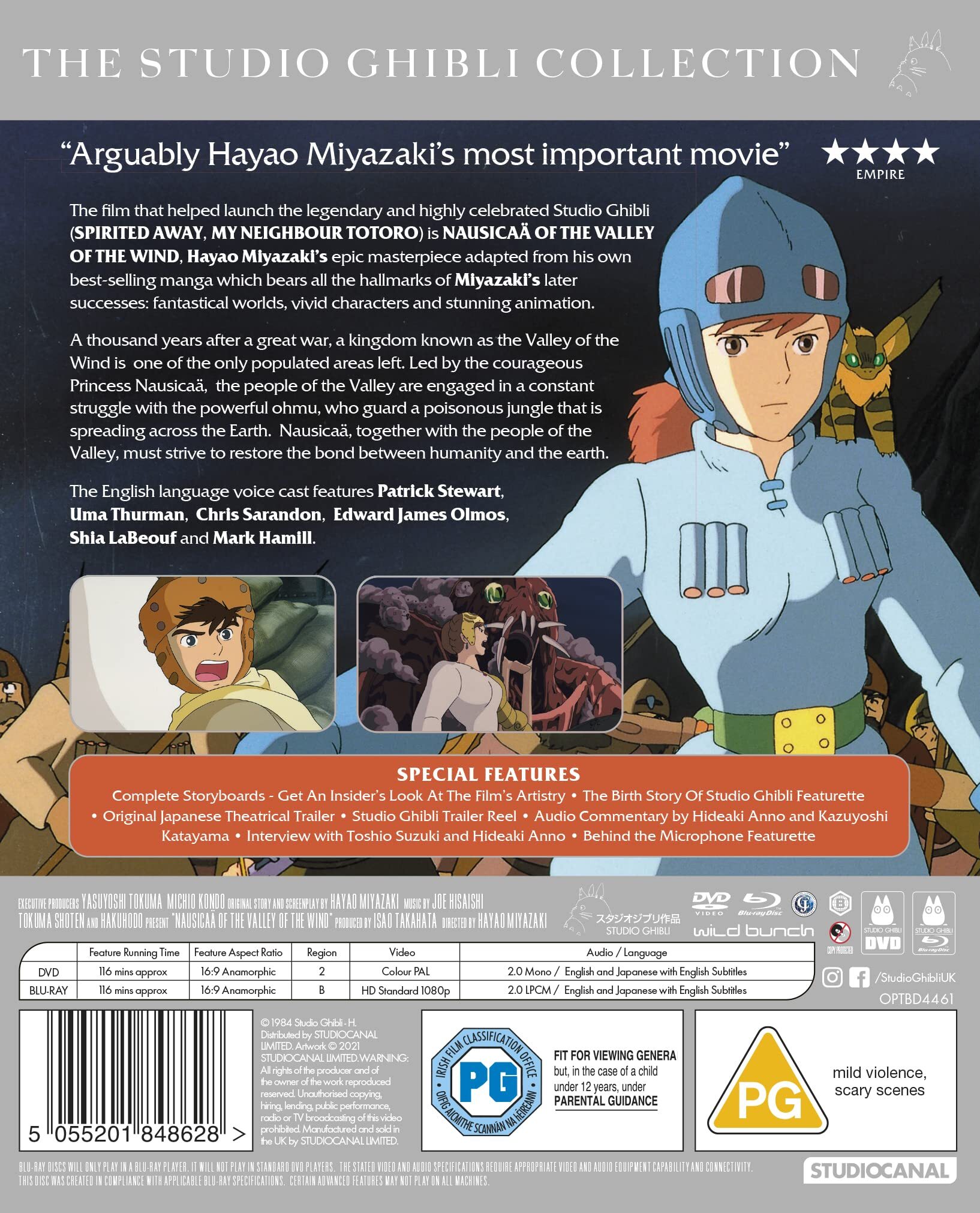 nausicaa of the valley of the wind bluray nausicaa of the valley of the wind bluray