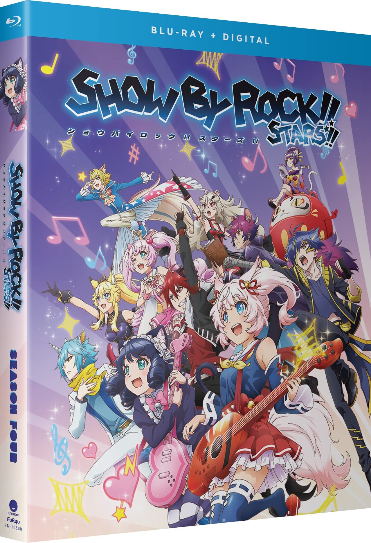 Show by Rock!! Stars!!: Season Four Blu-ray (Blu-ray + Digital HD)