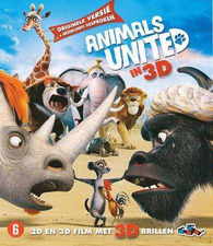 Animals United 3D Blu-ray (Blu-ray 3D + Blu-ray + Anaglyph 3D ...