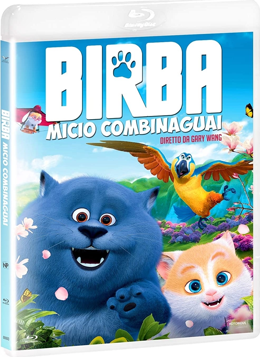 Birba Micio combinaguai Blu ray Cats and Peachtopia Cats Italy