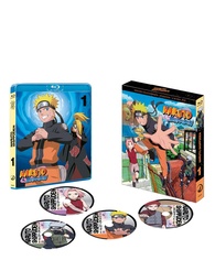 Dvd Box - Naruto Shippuden - 1ª Temporada - Box 3 - 4 Discos