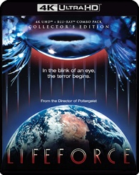 Lifeforce 4K Blu-ray (+ International Cut on BD | Collector's 