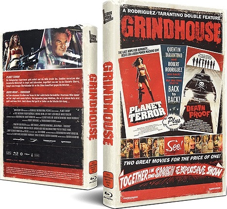 NEW 2024 Grindhouse Steelbook Bluray Planet Terror&Death Proof OOP Tarantino Blu-ray