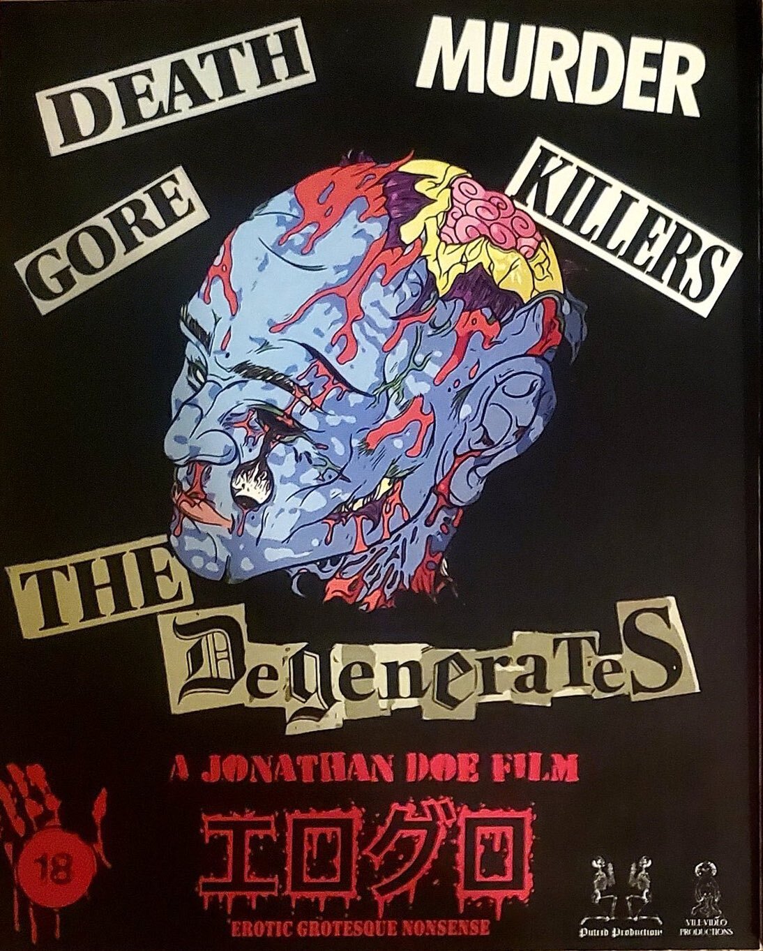 The Degenerates Blu-ray (United Kingdom)