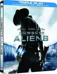 cowboys and aliens blu ray