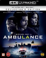 Ambulance 4K (Blu-ray Movie), temporary cover art