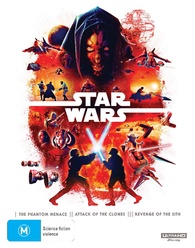 Star Wars: The Prequel Trilogy 4K Blu-ray (JB Hi-Fi Exclusive