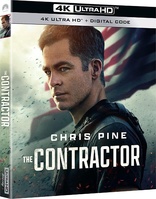 The Contractor 4K (Blu-ray Movie), temporary cover art