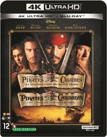 Pirates of the Caribbean: The Curse of the Black Pearl 4K (Blu-ray Movie)