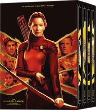 THE HUNGER GAMES: all 4 MOVIES (4K ULTRA HD) - Blu Ray - Region free