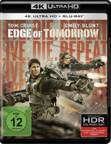 Edge of Tomorrow: Live. Die. Repeat. 4K (Blu-ray Movie)