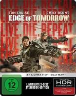 Edge of Tomorrow: Live. Die. Repeat. 4K (Blu-ray Movie)
