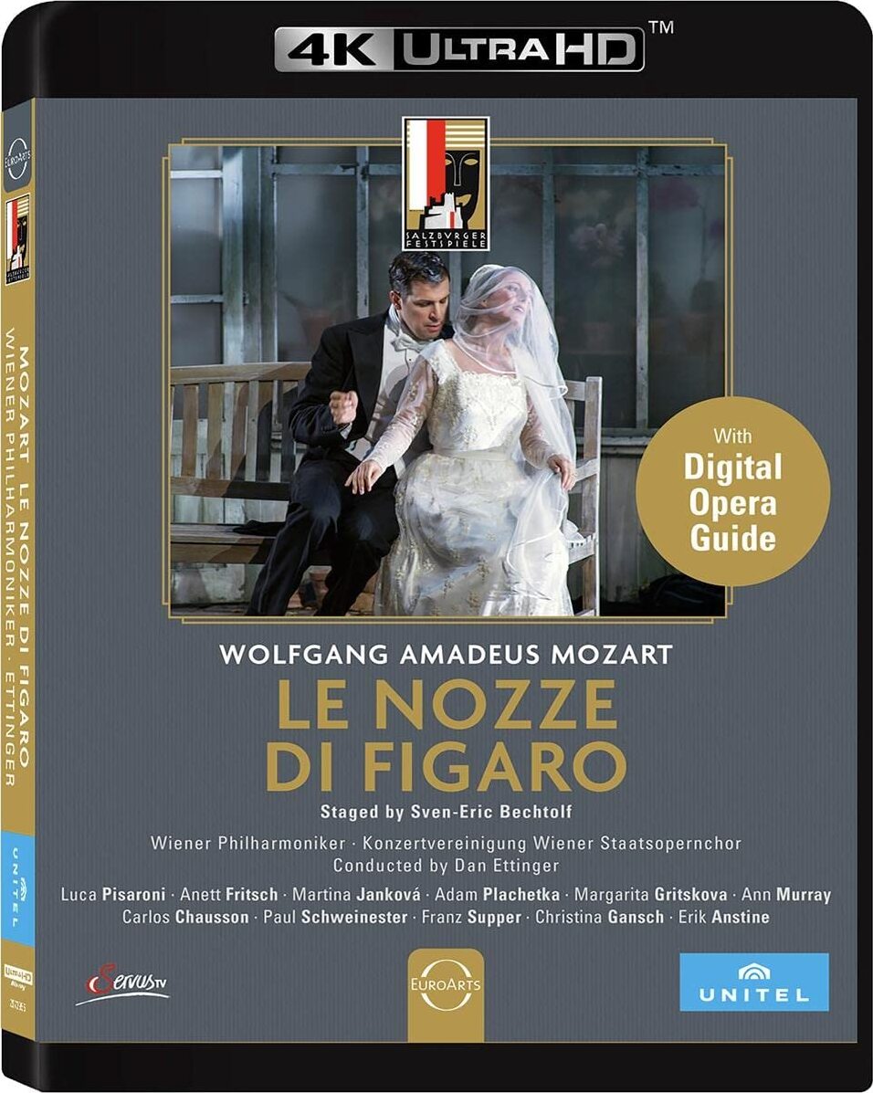 Mozart: Le nozze di Figaro 4K Blu-ray (Wiener Philharmoniker)