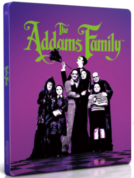 The Addams Family 4k Blu-ray Steelbook Edition