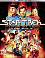 Star Trek: The Original Motion Picture 6-Movie Collection 4K Blu-ray (Star Trek: The Motion Picture / The Wrath Khan / The Search for Spock / The Voyage Home / The Final