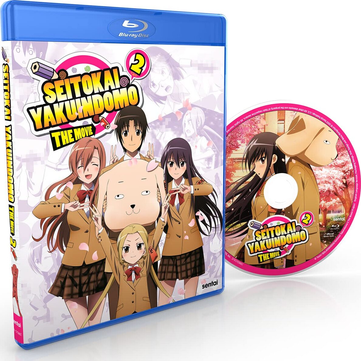 4CD Various Sakushi Katsudo 20 Shunenkinen Akimoto-ryu - Ichigaya-hen  Japan プロモ /00440 Seitokai Yakuindomo: Movie 2 Blu-ray