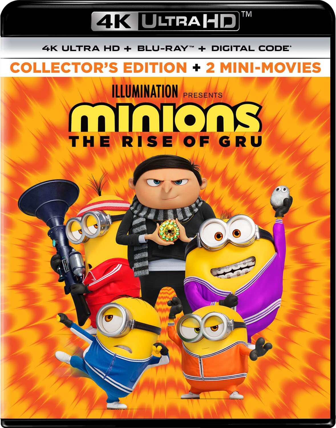 Minions The Rise of Gru 4K Bluray