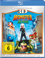 Monsters vs. Aliens 3D (Blu-ray Movie)