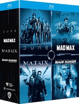 Science Fiction culte - Coffret : Mad Max + Matrix + Blade Runner + Dune (Blu-ray Movie)