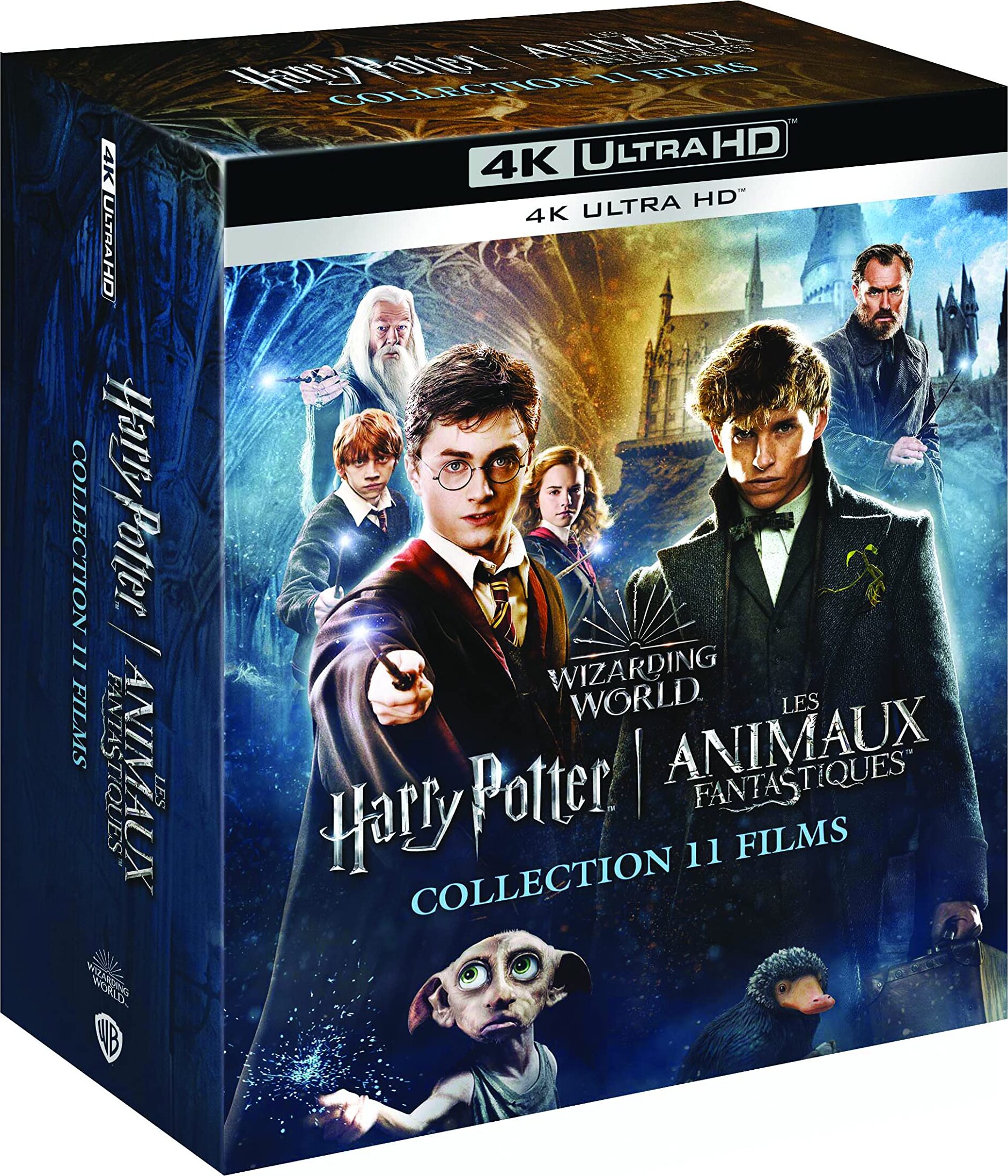Harry Potter L'Intégrale 8 Blu-ray + 3 Blu-Ray Bonus