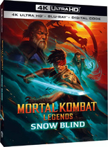 Mortal Kombat Legends: Snow Blind 4K (Blu-ray Movie)