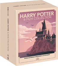 Harry Potter: 8-Film Collection 4K Blu-ray (Harry Potter 1-8 Travel Art  Edition) (Italy)
