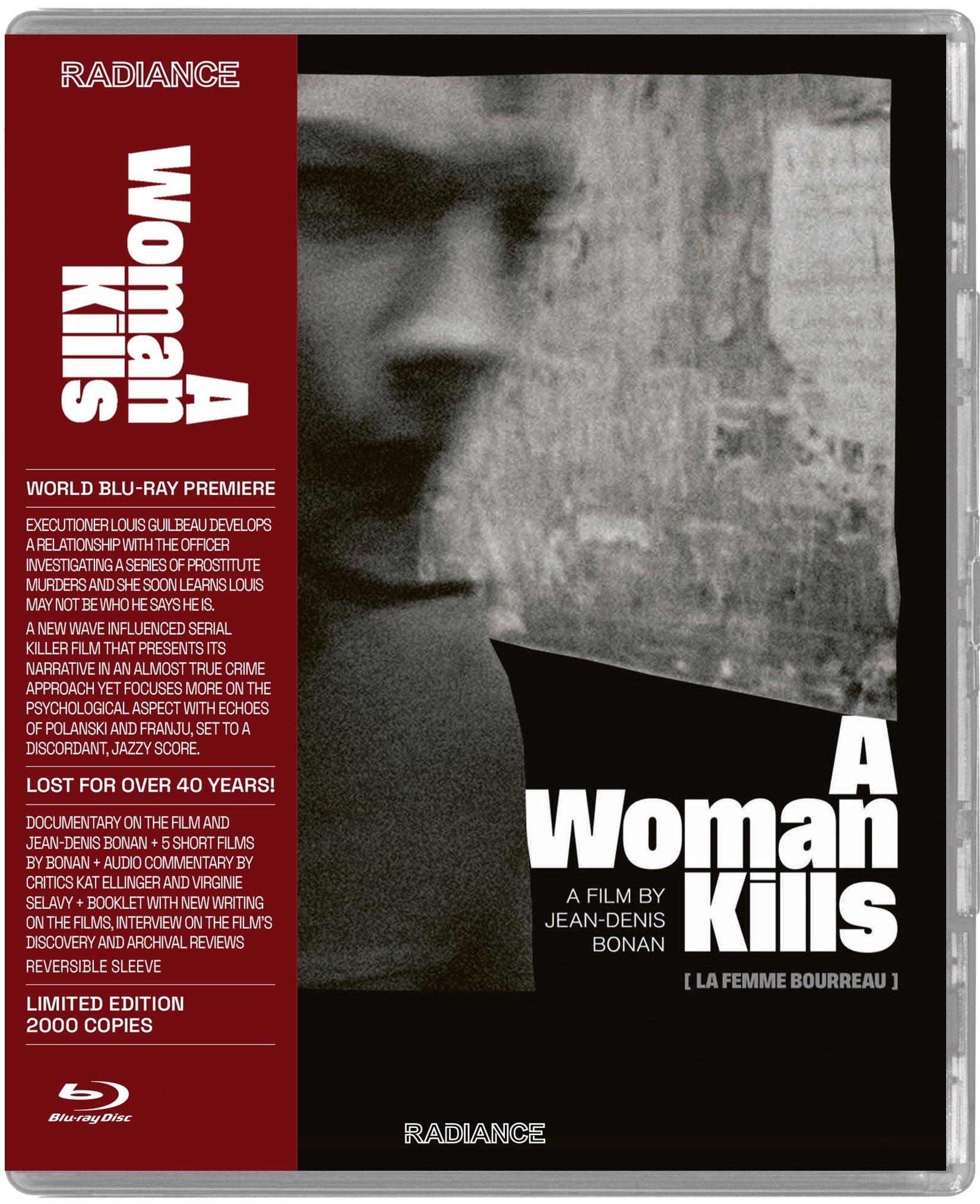 A Woman Kills Blu-ray