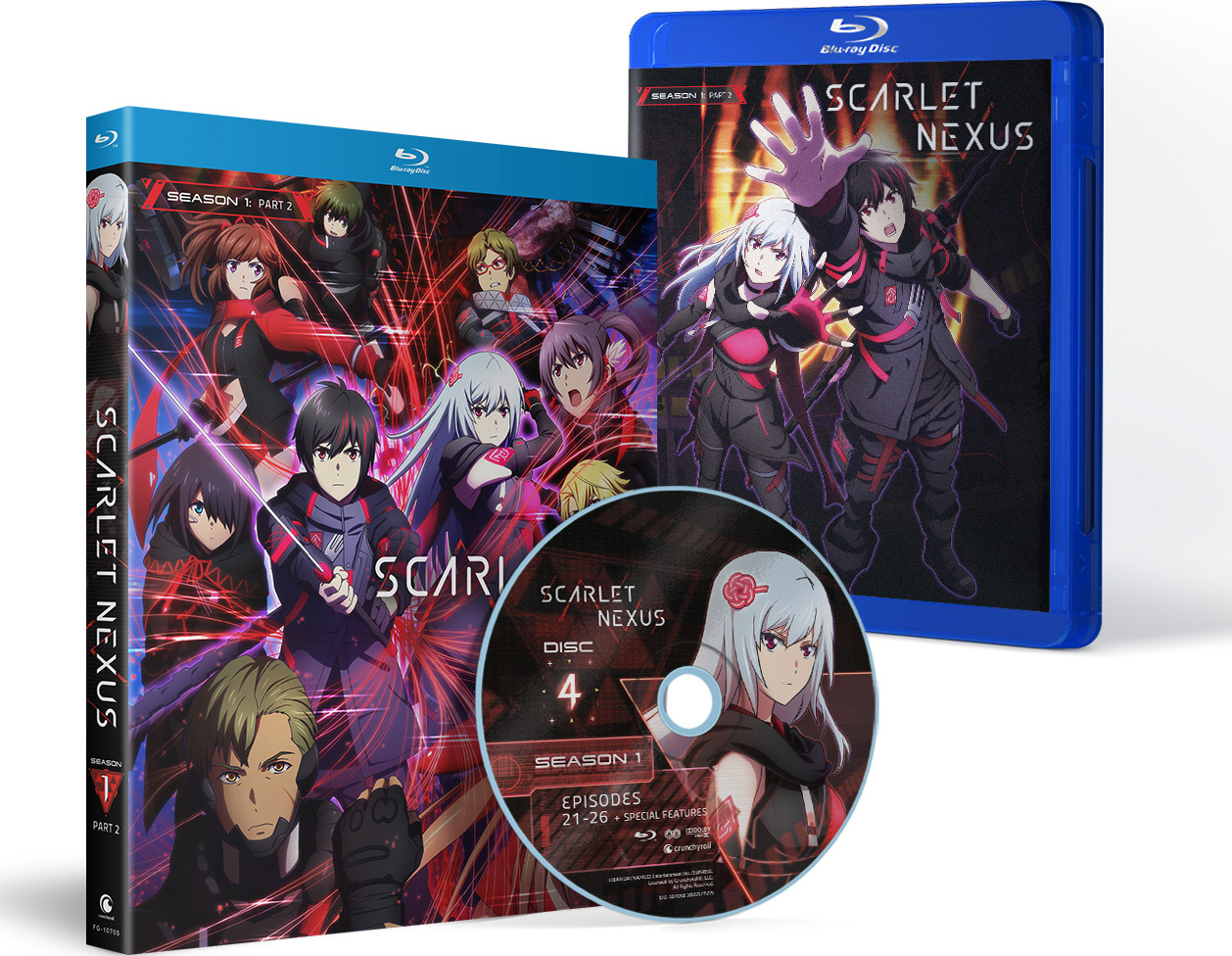 Scarlet Nexus: The Complete First Season, V2 (Blu-ray) 