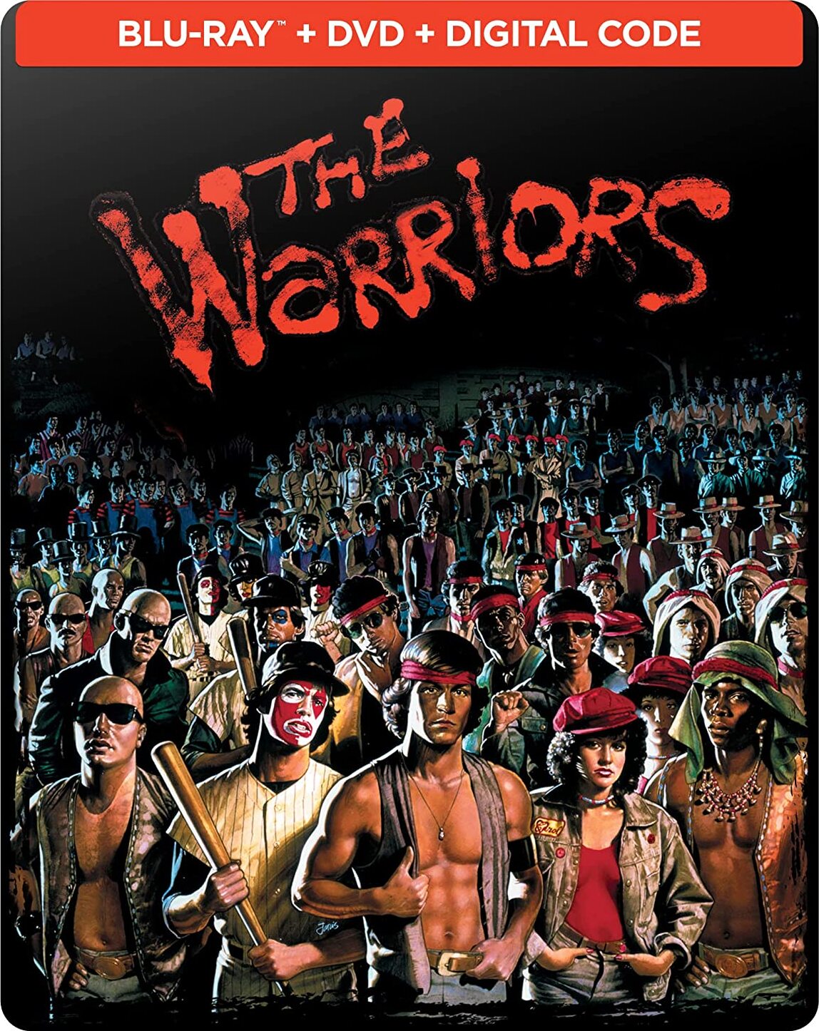 The Warriors Limited Edition Steelbook Blu Ray