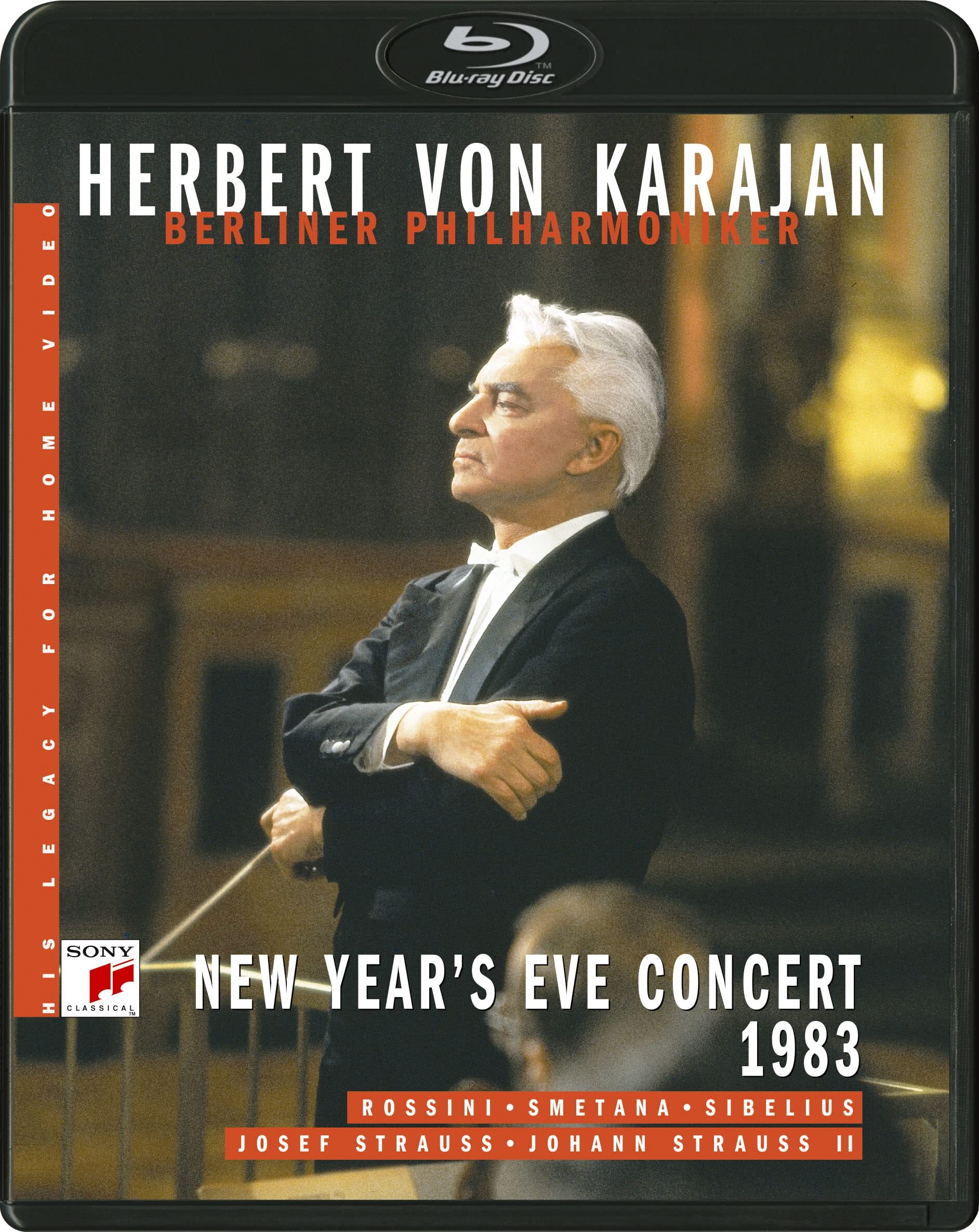 カラヤンの遺産 ニューイヤー・イヴ・コンサート 1988 [Blu-ray] Herbert von Karajan: New Year's Eve Concert 1983 Blu-ray