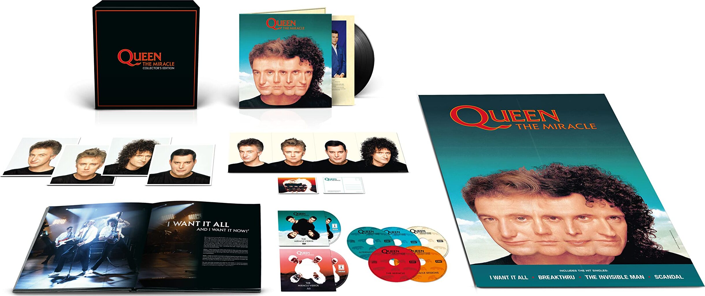 Queen: The Miracle Collector's Edition Blu-ray