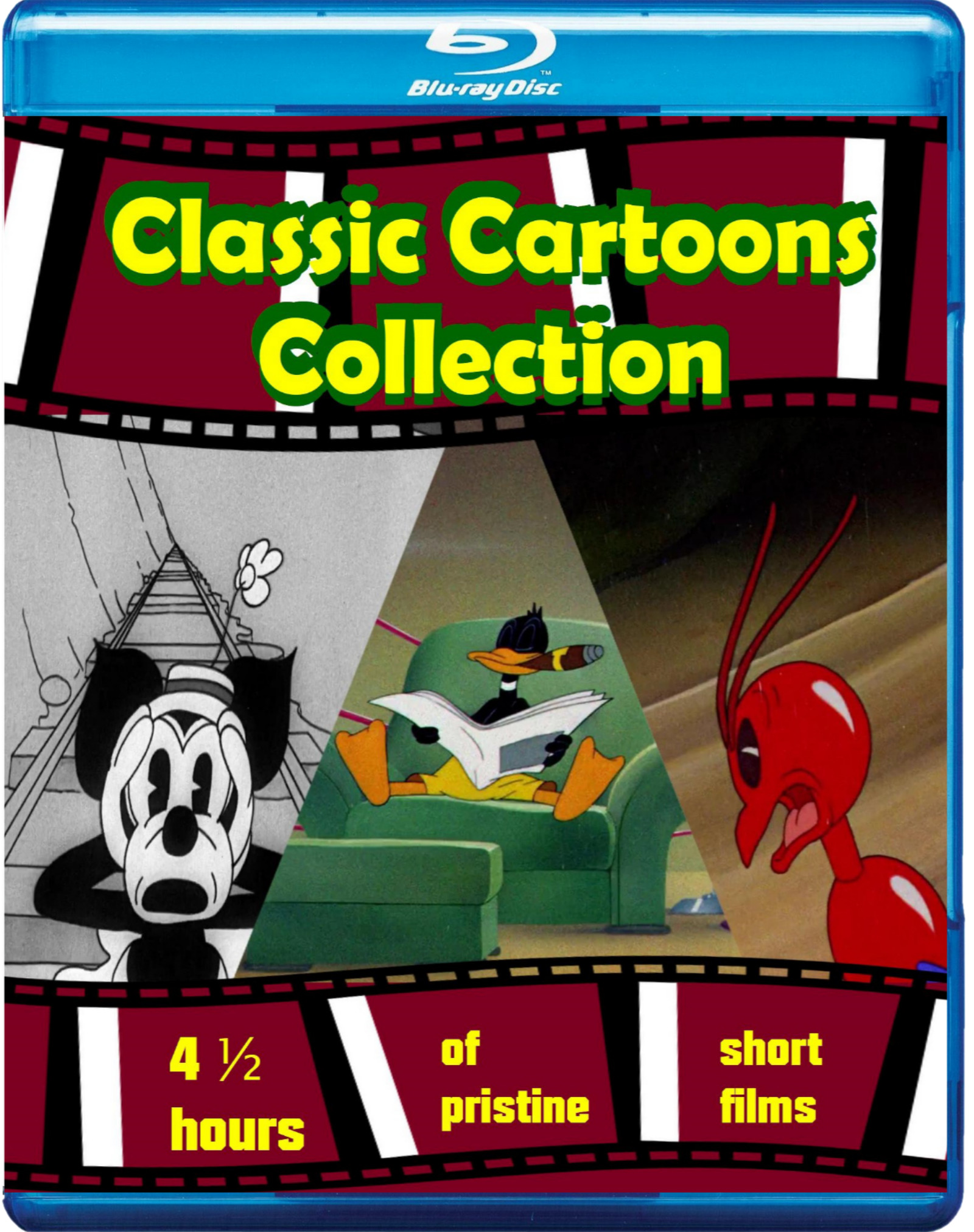 Classic Cartoons Collection Blu-ray Blu-ray Classic Cartoons Collection Blu-ray Blu-ray