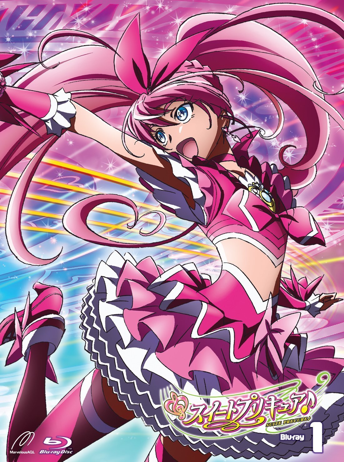 Multiple Pretty Cures Gather for Battle in Precure All-Stars F Still Image