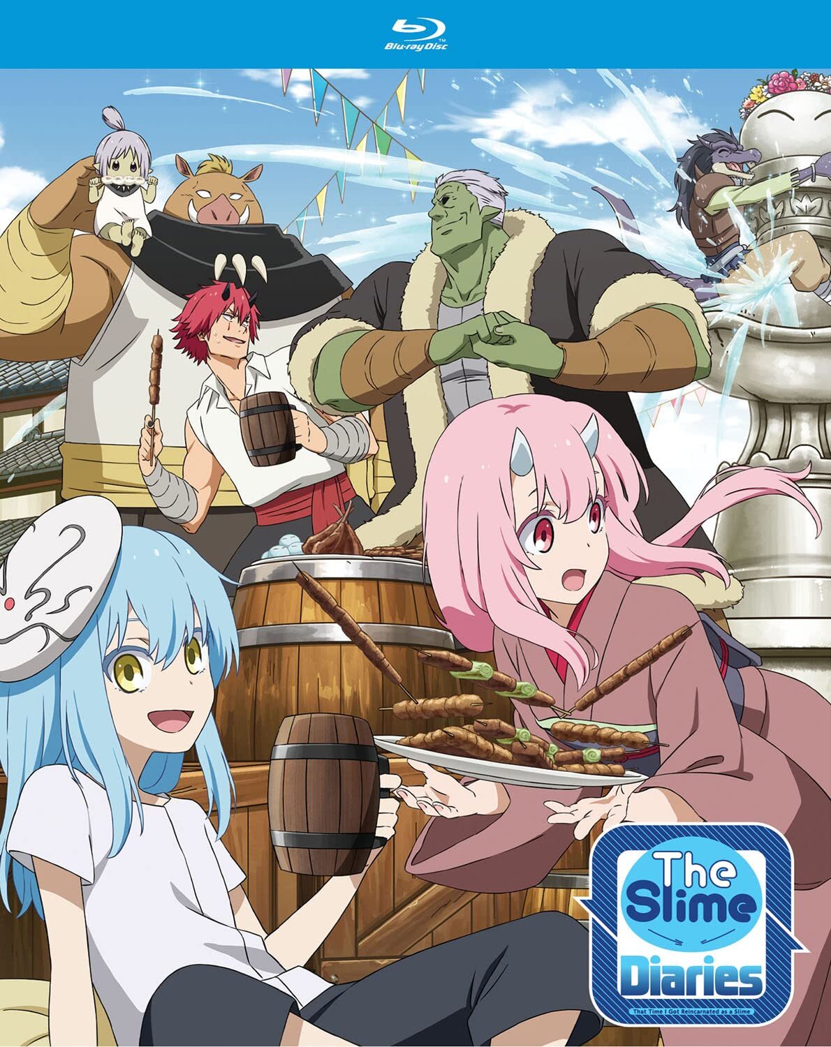 The Slime Diaries: That Time I Got Reincarnated as a Slime - The Complete  Season Blu-ray (転スラ日記 転生したらスライムだった件 / Tensura Nikki: Tensei shitara Slime  Datta Ken)