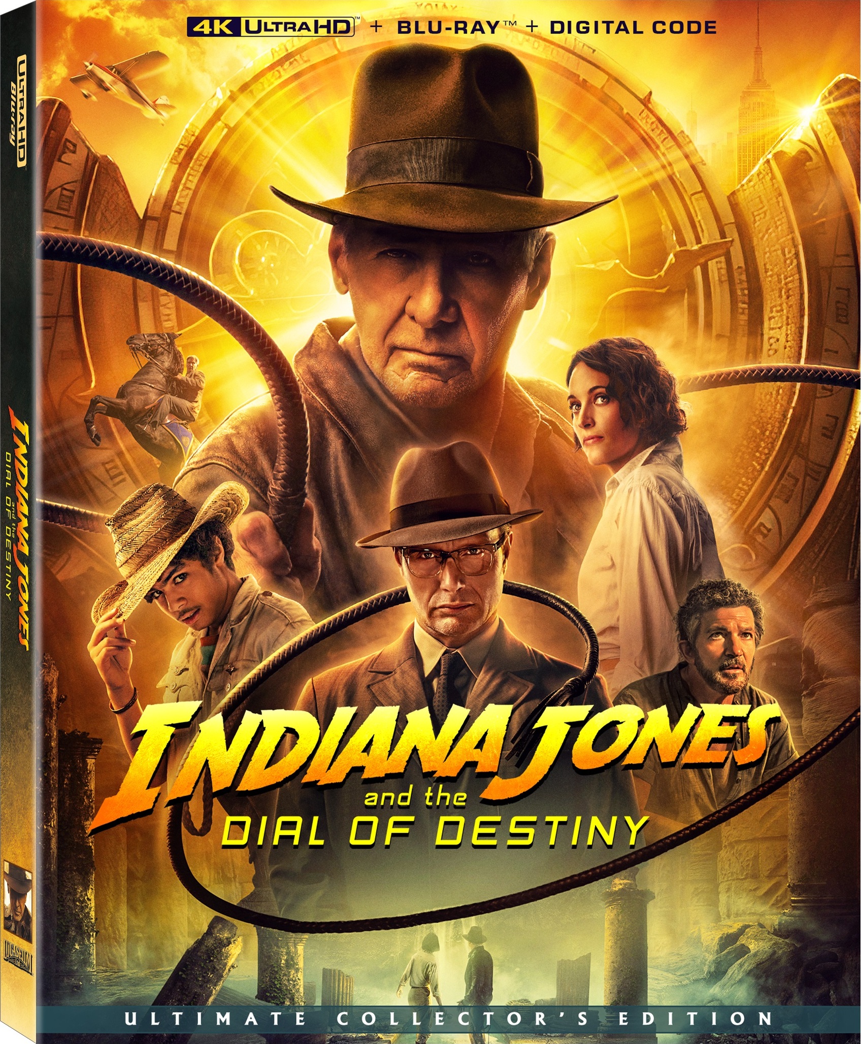 Indiana Jones And The Dial Of Destiny 4K Blu ray