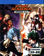 My Hero Academia: Season Four: Part One Blu-ray (Blu-ray + DVD + Digital HD)