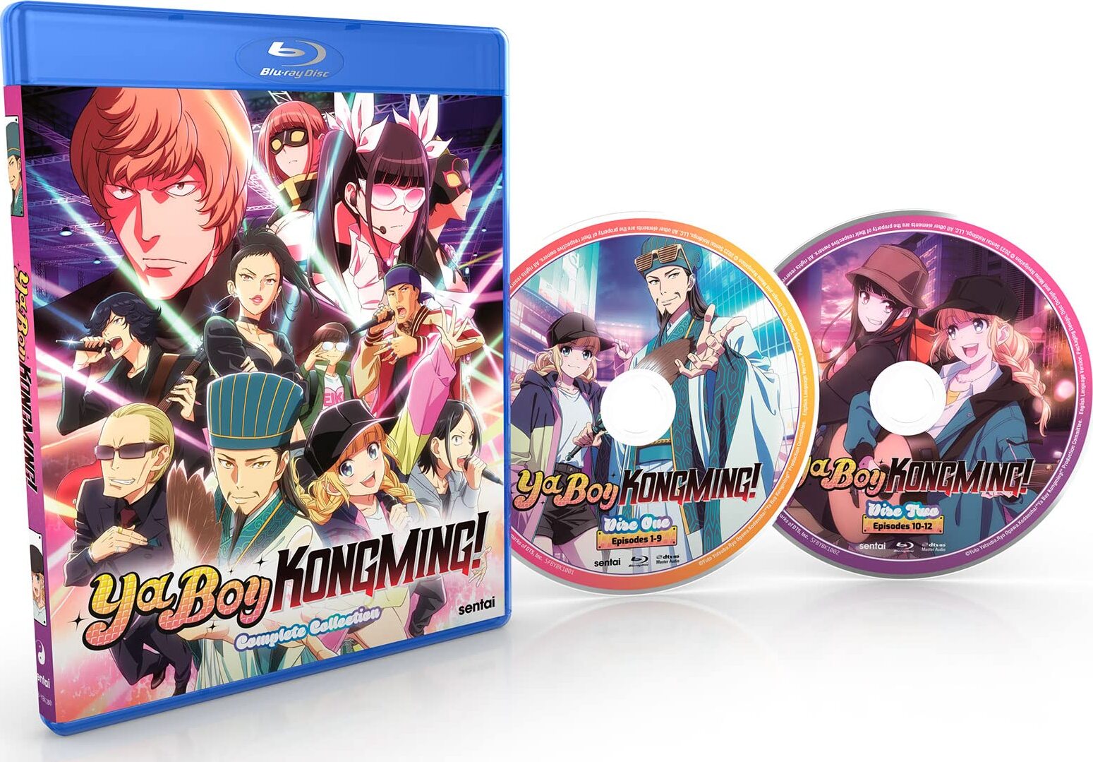 DVD Anime Paripi Koumei (Ya Boy KongMing) Complete Series (1-12 End)  English Sub