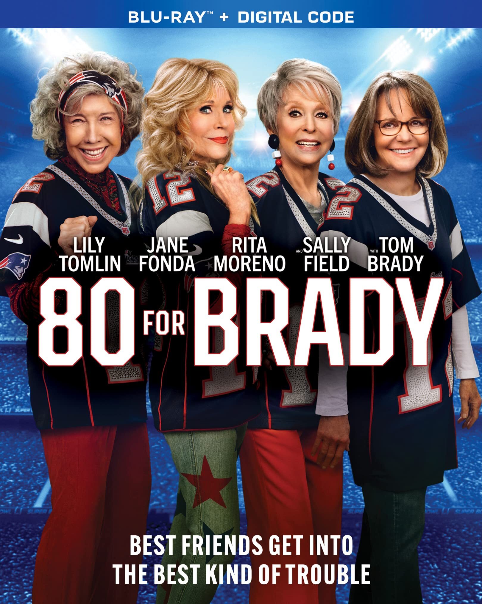 Jane Fonda, Sally Field, Lily Tomlin and Rita Moreno Are Hilarious in '80  for Brady' Trailer - Sports Illustrated Lifestyle