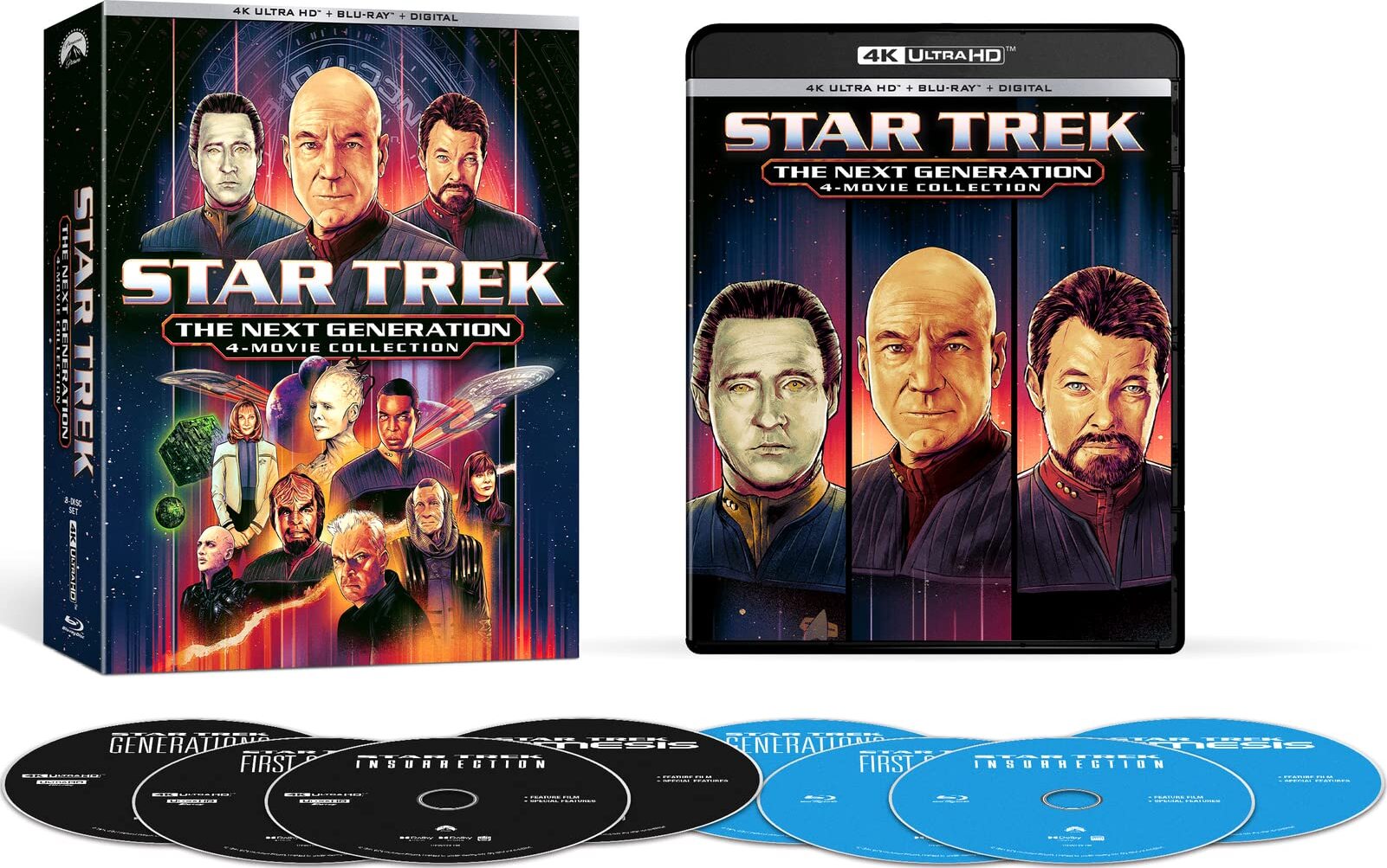 Star Trek: The Next Generation Motion Picture Collection 4K UHD (1994 ...