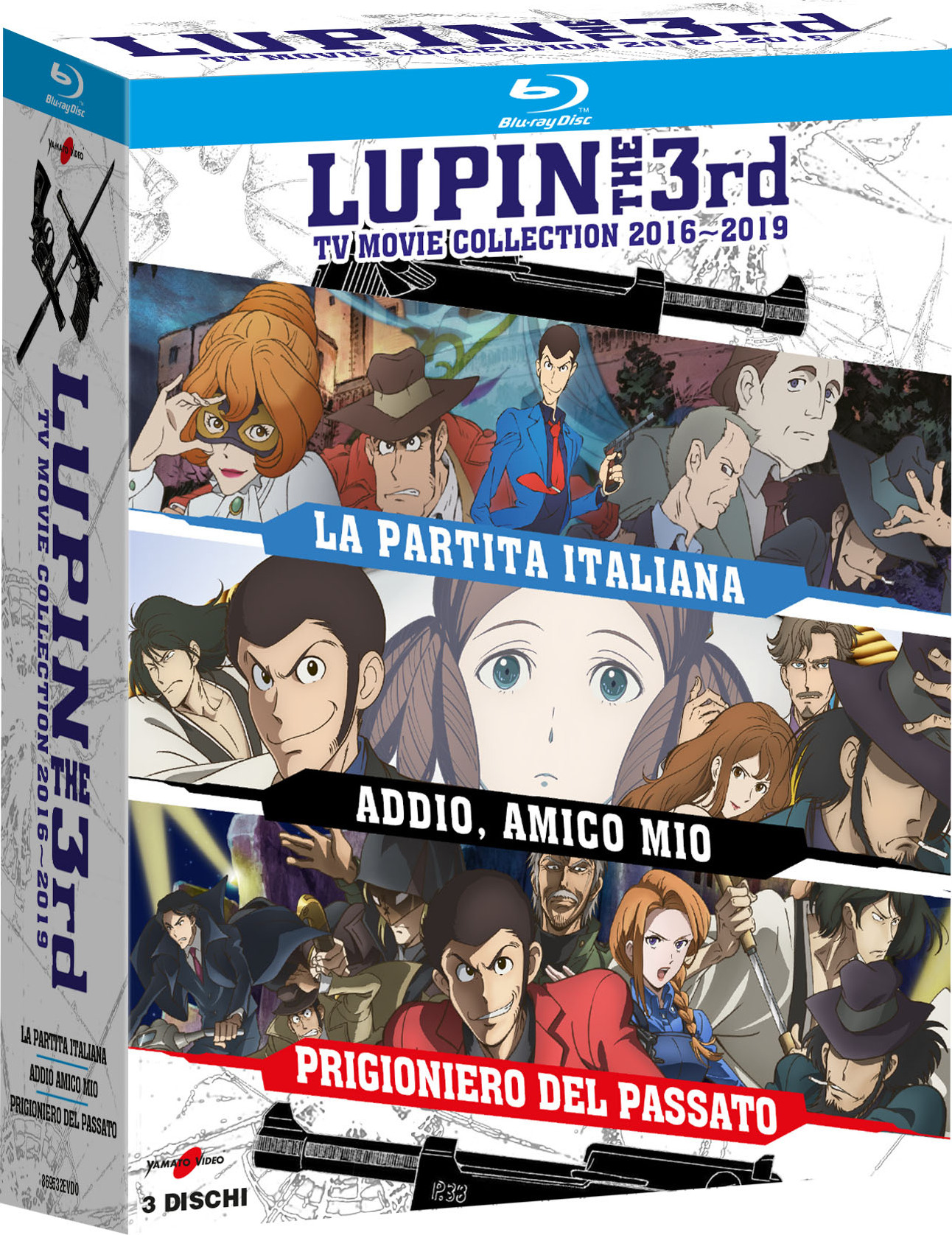 Lupin III - Tv Movie Collection 2016-2019 Blu-ray (La Partita