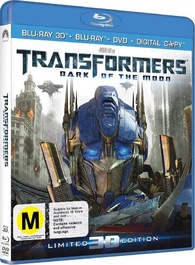 Transformers: Dark of the Moon Blu-ray (Blu-ray + DVD) (New Zealand)