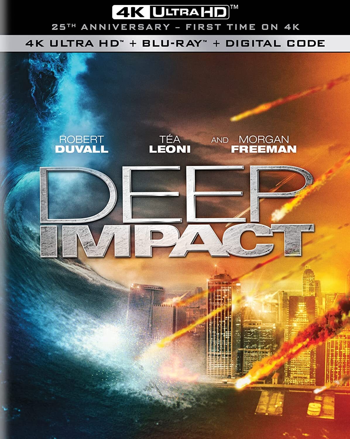 Deep Impact 25th Anniversary 4k Blu Ray